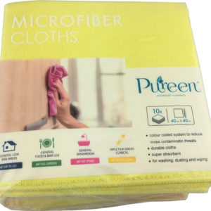 Microfibre Cloth 40x40cm Yellow - PureEn