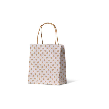 White Spot Kraft Toddler Paper Bag - Bee Dee