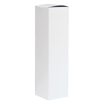 Wine 1 Bottle Box White 89x89x343mm - Bee Dee