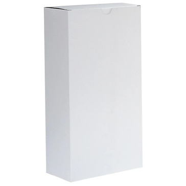 Wine 2 Bottle Box White 178x89x343mm - Bee Dee