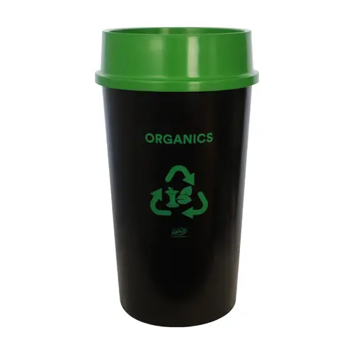 Sabco Recycling Station 60Lt Bin + Green Lid ( Organics )